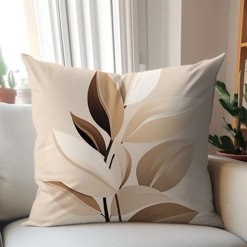 Universeller, minimalistischer Sofa-Kissenbezug im nordischen Stil im chinesischen Stil, Kissenbezug mit Rückenlehne im Wohnzimmer Image