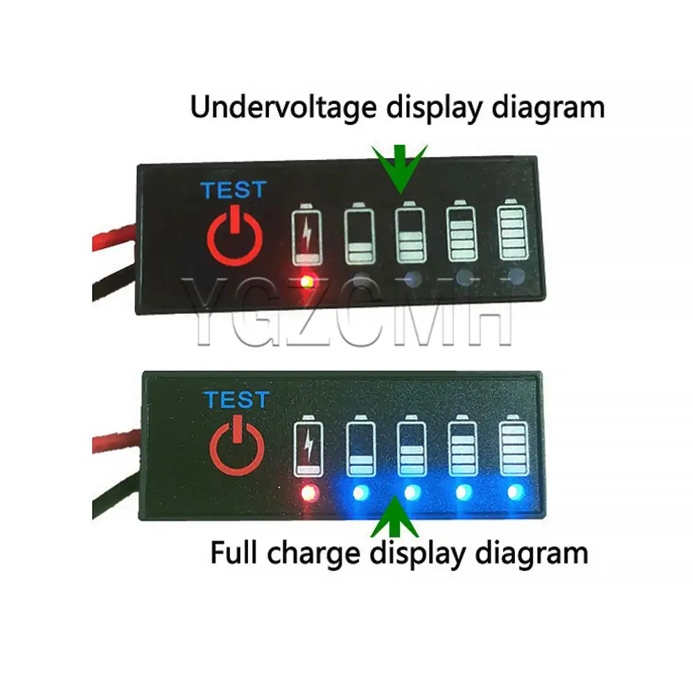 1S-7S 3,7 V-29,4 V Lithium-Batterie-Kapazitätsanzeige 18650 Lipo Li-Ionen-Kapazitätsplatine Ladetester Image