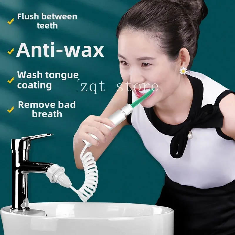 Fabrik Direktverkauf Amazon AliExpress beliebter Wasserhahn Spüler Zahnwäscher Wasser Zahnseide Zahnwäscher Image