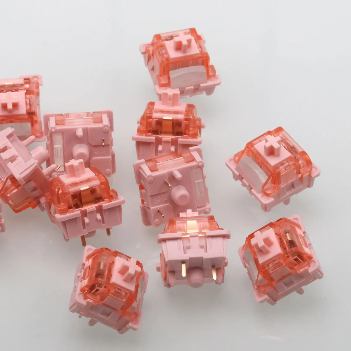 Leobog-Federschalter, 29 g, linear, vorgeschmiert, 5-polig, HotSwap-Pom-Vorbauschalter für Mx-Mechanische Tastatur, Varaxima Diego Diego Image