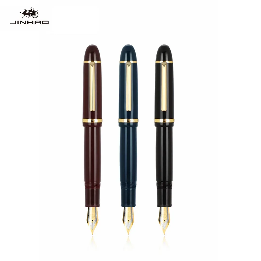JinHao X159 Business Iridium Stift 40 mm großer scharfer Stift Füllfederhalter, für Büro, Unterschrift, Kalligraphie-Übungen, Abschlussgeschenke Image