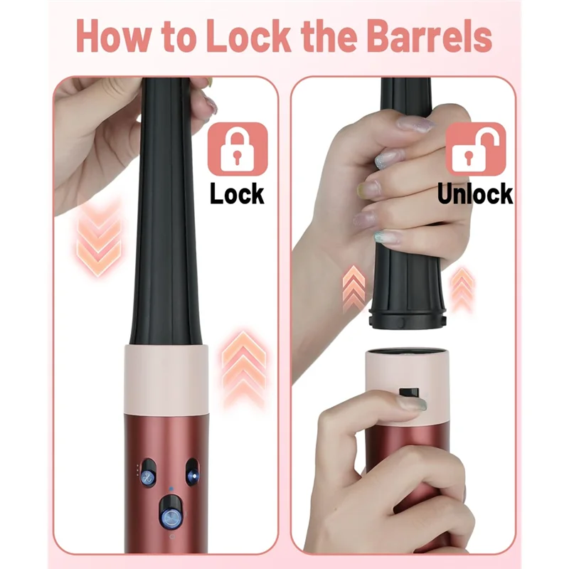 AT28-Dyson Airwrap-Aufsätze Dyson Lockenstab Airwrap für Fässer, Locken und welliges Lockenhaar Image