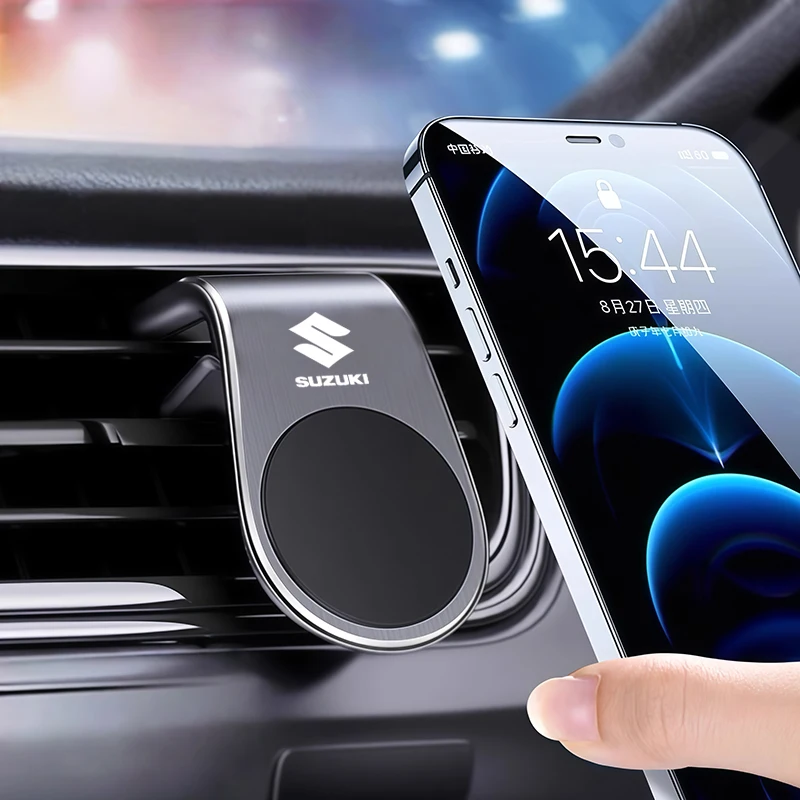 Magnetische Auto-Handyhalterung für Lüftungsschlitze, GPS-Fixierhalterung für Suzuki Swift Vitara Baleno Jimny Samurai SX4 Ignis Alto Splash Kaiser Image