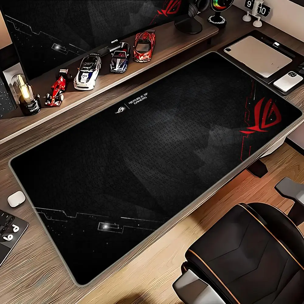 Asus Rog Mause Pad Anime Maus Matten Gaming Computer Schreibtisch Matte Maus Teppich Pc Zubehör Gamer Maus Pad Geschwindigkeit Gummi Matte Image