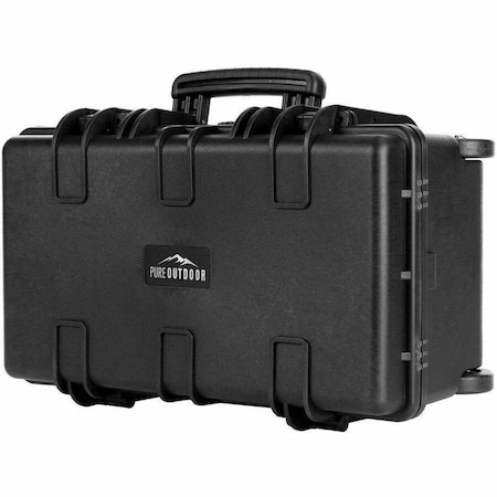 MONOPRICE 12139 22"x14"x10" Weatherproof Hard Case with Customizable Foam