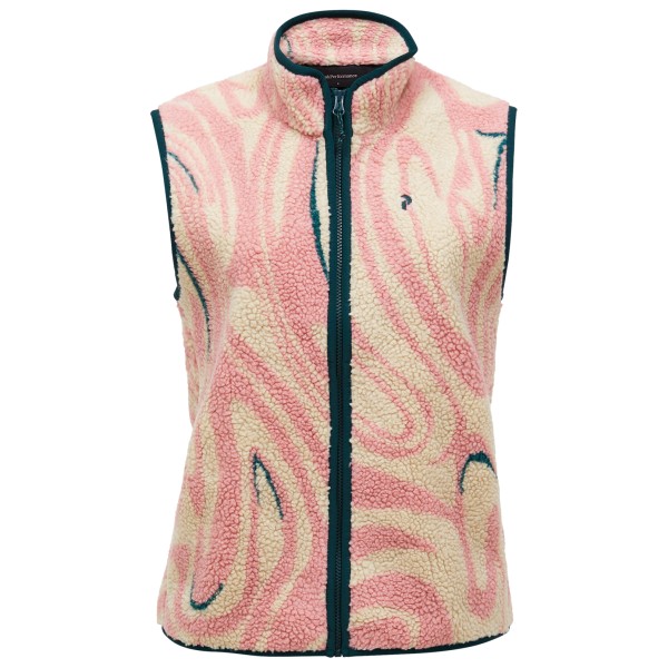 Peak Performance - Women's Graphic Pile Vest - Fleeceweste Gr M rosa