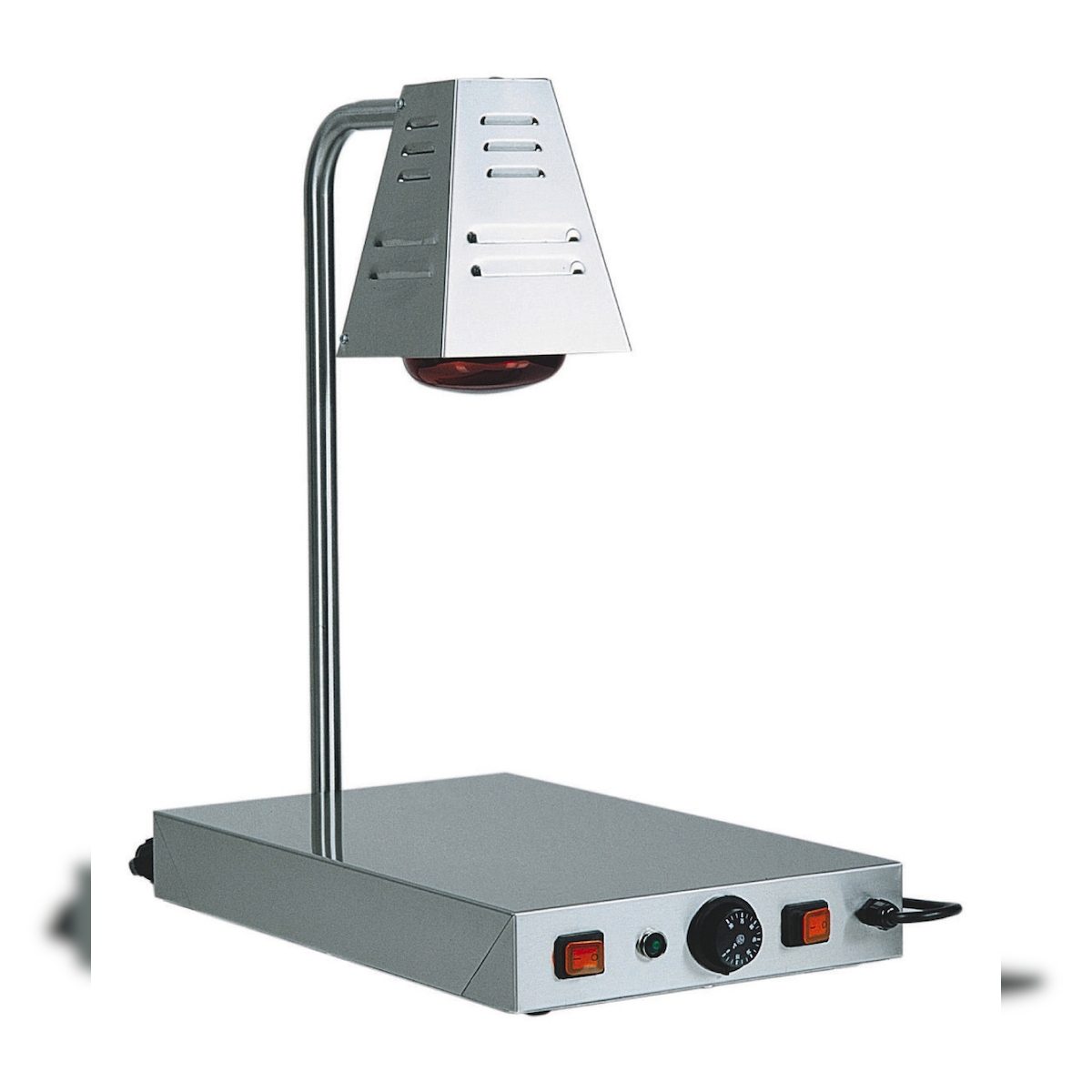 Warmhaltestation, mit Infrarotlampe und beheizter Platte, 500 W Image