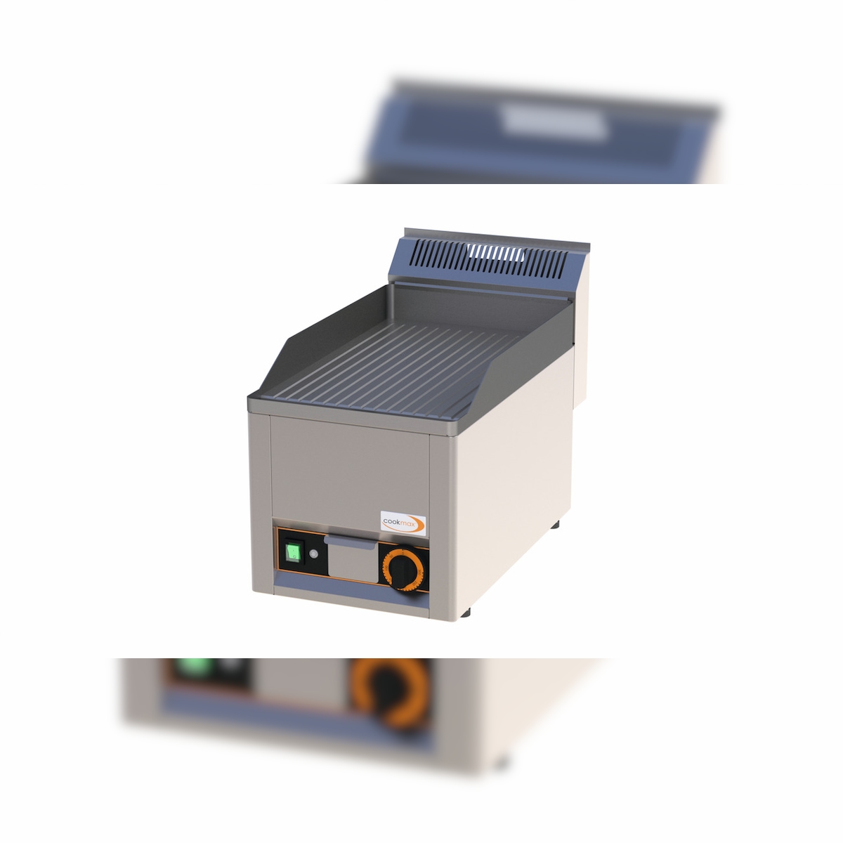 Elektro-Grillplatte gerillt 1 Heizzone Image