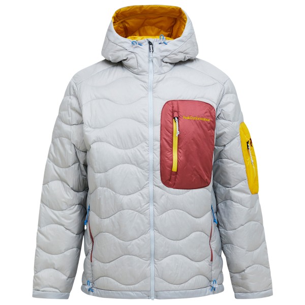 Peak Performance - Helium Utility Down Hood - Daunenjacke Gr L grau