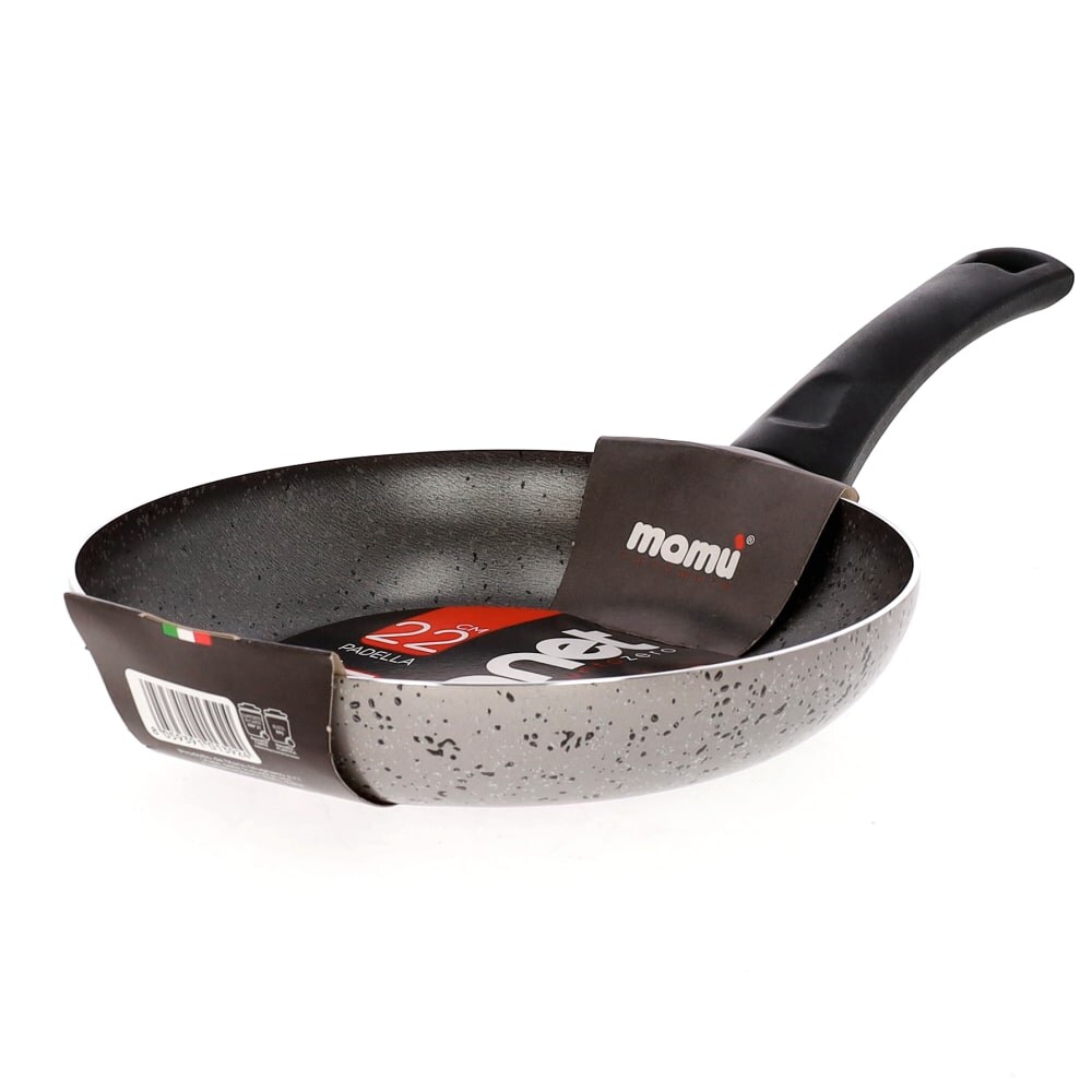 Mamù Antihaftpfanne, Aluminium, PFOA-frei, kratzfest, hergestellt in Italien, Ø 22 cm Image