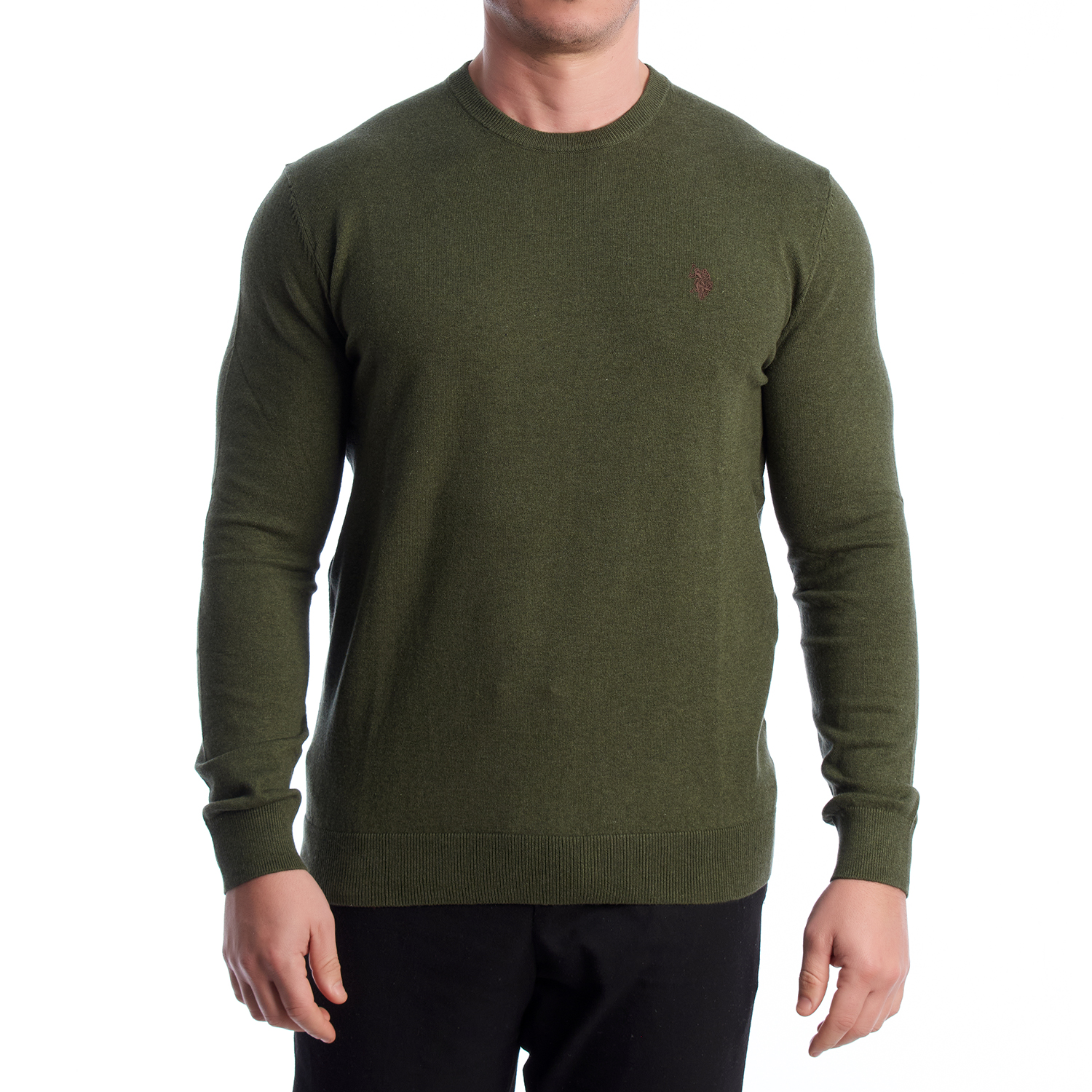 Herren Strickpullover mit Rundhalsausschnitt US40173035