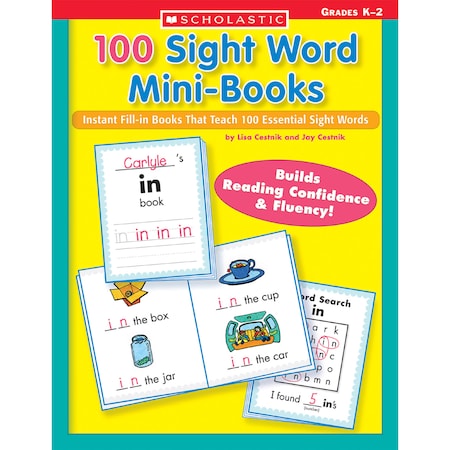 SCHOLASTIC TEACHING RESOURCES 9780439387804 Scholastic 100 Sight Word