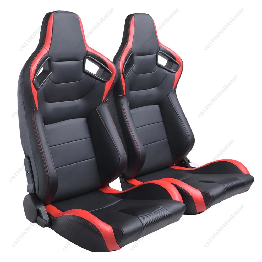 Verstellbarer Auto-Sportsitz, PVC-Leder Rennsitz für E-Sport-Simulatoren Image