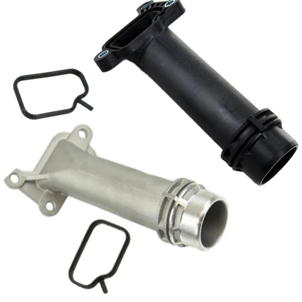 11127810707 für BMW F10 F15 F20 E90 E92 E93 Präziser Aluminium-Kunststoff-Motor-Kühlrohradapter Einfache DIY-Installation Image