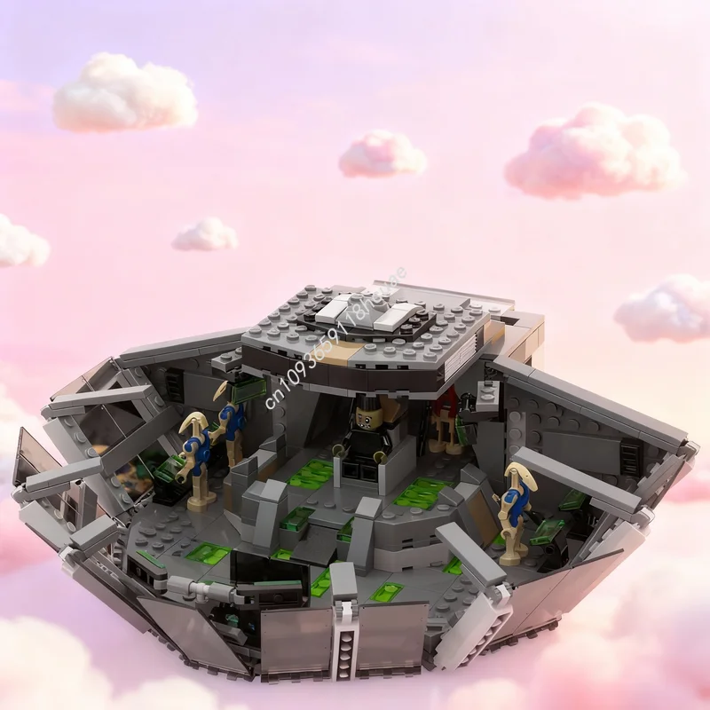 456-teiliges MOC Star Battle Unsichtbare Hand Brücke Modell Baustein-Set Konstruktion Weihnachtsgeschenk-Idee Spielzeug Bildung Bausteine für Kinder Image