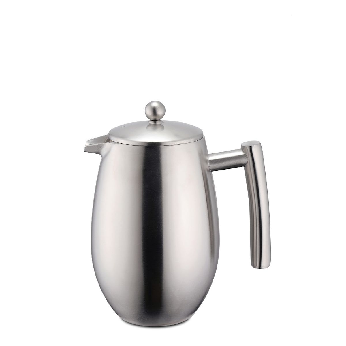 Pressfilterkanne Kaffeebereiter Teebereiter Doppelwandig 350 ml aus Edelstahl Image