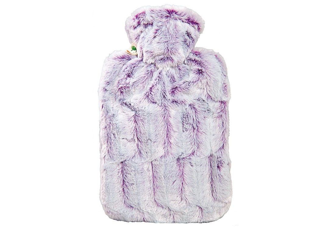 HUGO FROSCH Bottiglia dell'acqua calda classica con copertura soffice