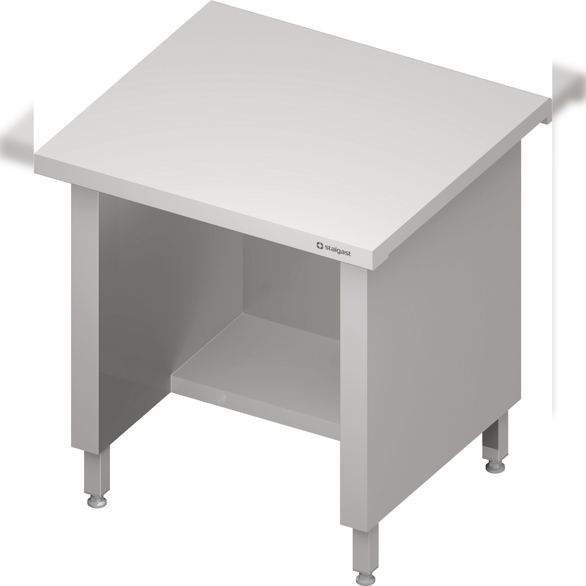 Kassenstation "Free Flow" 800x750x880 mm, Edelstahldeckplatte Image