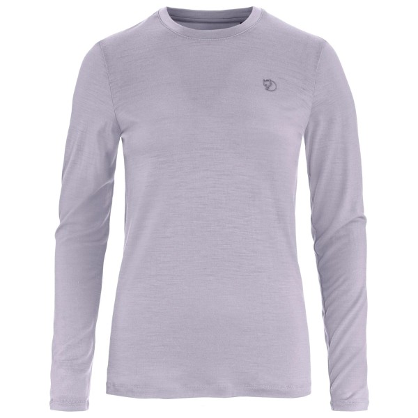 Fjällräven - Women's Abisko Wool L/S - Merinolongsleeve Gr L lila