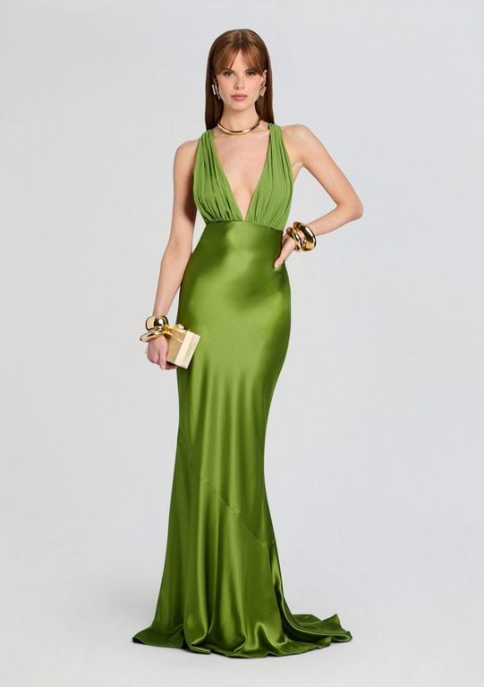 Fig Dress - Green - retroféte Dresses