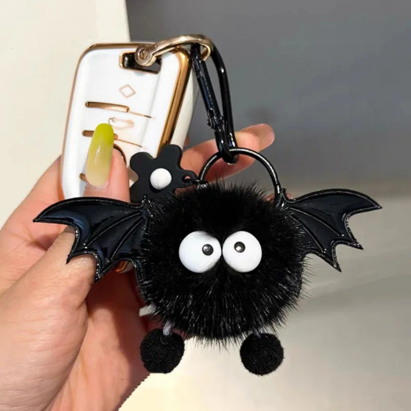 Luxusschmuck Interessanter kleiner Teufel Schlüsselanhänger Halloween Anhänger Furball Monster Schlüsselanhänger Zubehör Süßes Geschenk Image