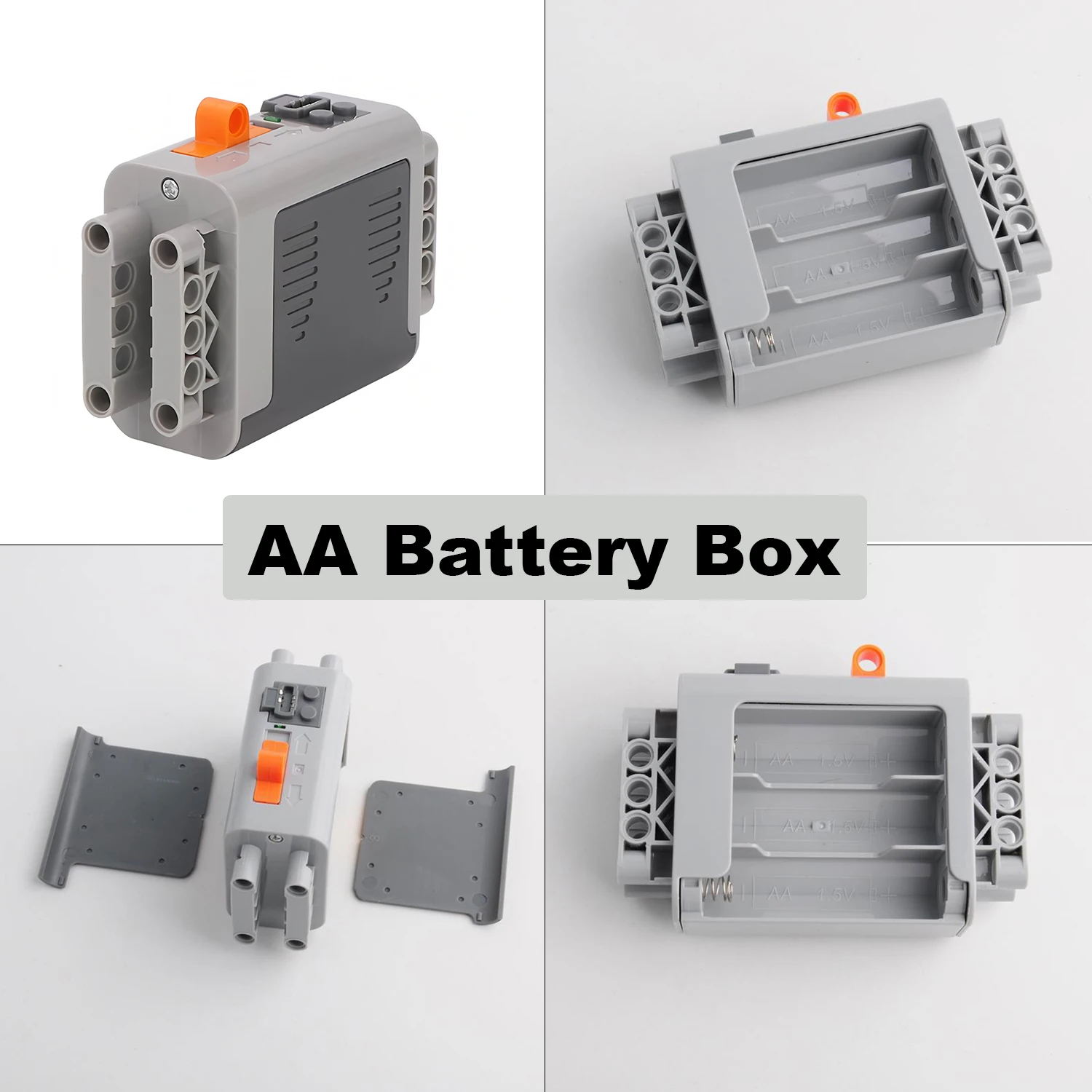 Technisches elektronisches MOC-Bausteinset mit RC-Leistungsfunktionen für kreative DIY-Autoprojekte, kompatibel mit der 8883-Serie Image