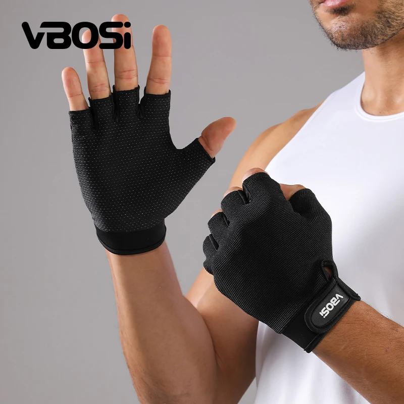 Gants de sport légers antidérapants VBOSi pour hommes et femmes, respirants, pour la salle de sport, la course à pied, le cyclisme, les activités de plein air