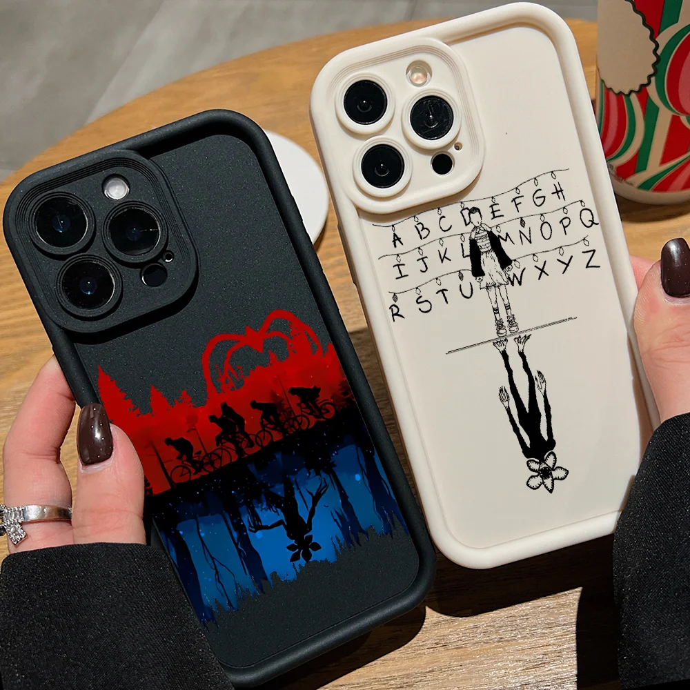 Cover per Telefono S-Stranger T-Things per Oppo Reno 15 14 13 12 11 F 10 Pro Plus F31 F29 A6X A5X A78 A60 A58 A38 A17 4G 5G