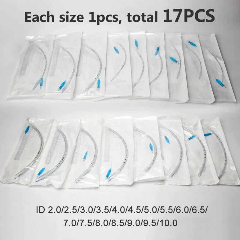 Endotrachealschlauch mit Manschetten-ID 2,0–10 mm, sterilisiertes Trachealschlauch für medizinische Veterinärverbrauchsmaterialien Image