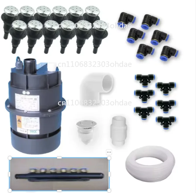 Whirlpool-Badewannen-Zubehör Massage-Komponenten Luftbad-Sets Luftdüsen-System Die Standardlänge beträgt 1 Meter.