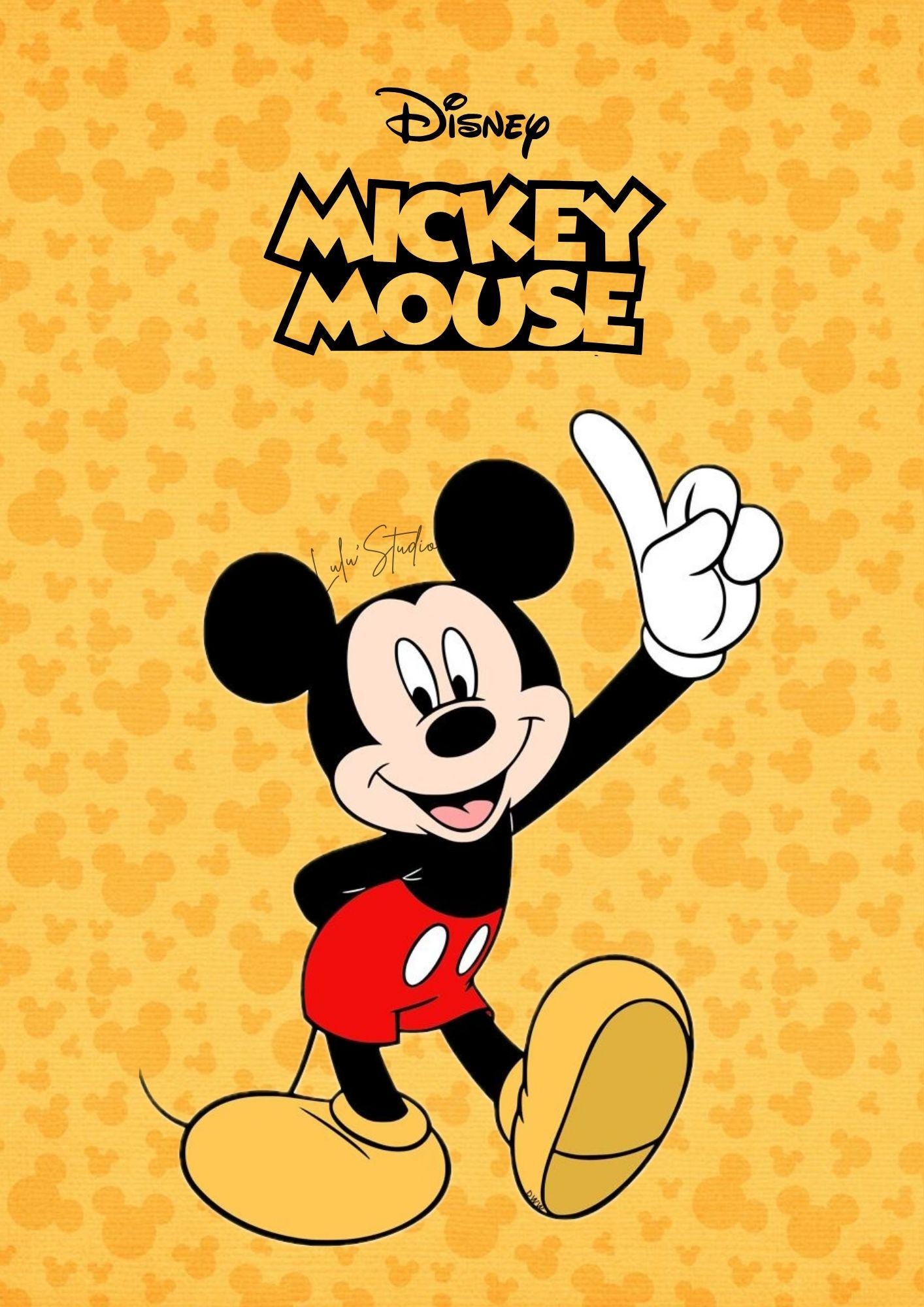 Libro da colorare. Libro da colorare per bambini. Pagine da colorare. Libro di attività per bambini. Adesivi. Topolino. Colorazione creativa per bambi