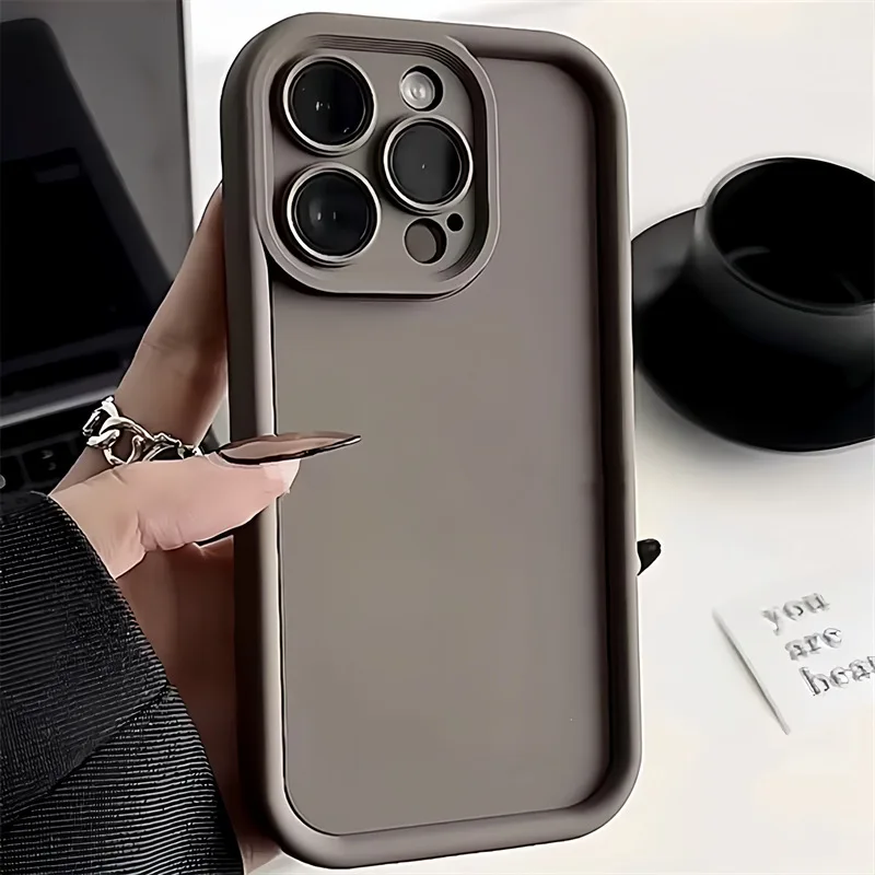 Custodia morbida per telefono in silicone opaco per Xiaomi Redmi 12 Custodie Redmi Note 14 13 12 Pro Plus 5G 13 12S 12 11S 11 10S 13C 12 Cover