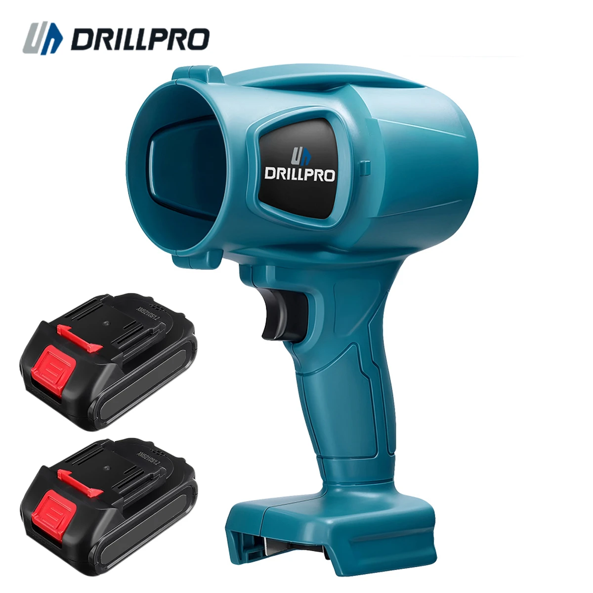 Drillpro Turbinengebläse-Bürstenmotor, kompatibel mit Batterie, leicht und leistungsstark, stufenlose Geschwindigkeit Image