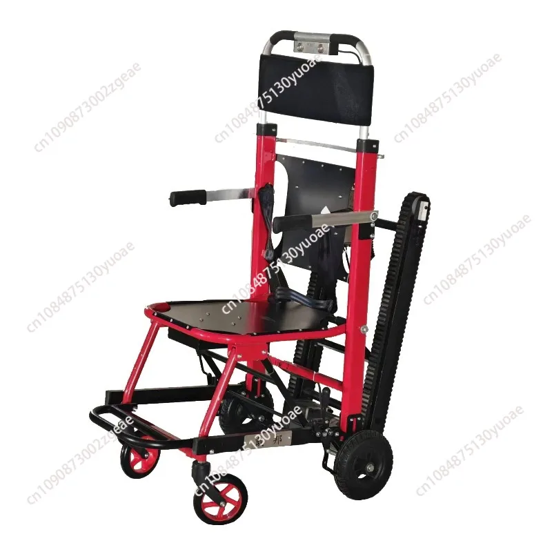 Elektrischer Treppensteigerstuhl, faltbarer Raupenstuhl für ältere Menschen mit Behinderungen, leichter Träger Image