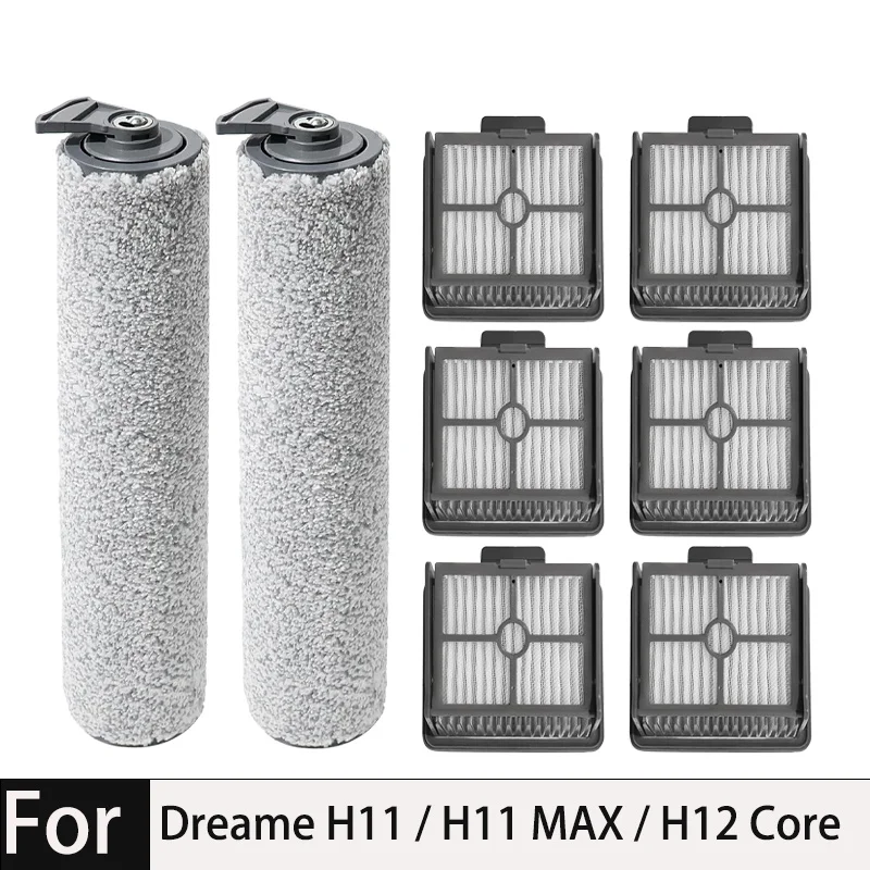 Für Staubsauger Dreame H12 Core / Dreame H11 / Dreame H11 Max, Walzenbürste, Hepa-Filter, Zubehör Ersatzteile Image