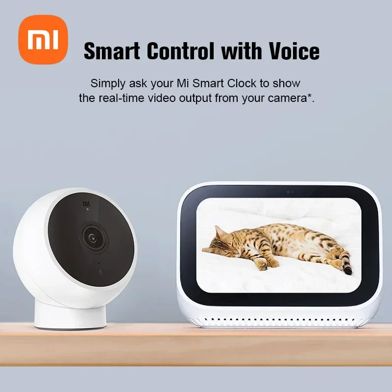 XIAOMI Smart IP Kamera Standard Edition 2K HD Infrarot Nachtsicht CCTV Sprachgegensprechanlage AI Alarm Magnetfuß WiFi Home Videcam Image