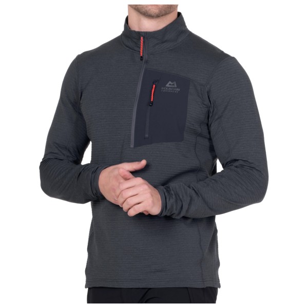 Mountain Equipment - Lumiko Zip-T - Fleecepullover Gr S grau