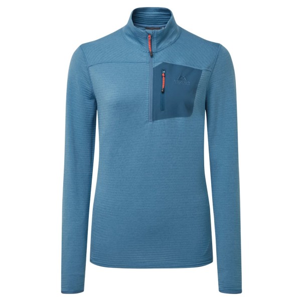 Mountain Equipment - Women's Lumiko Zip-T - Fleecepullover Gr 34 blau