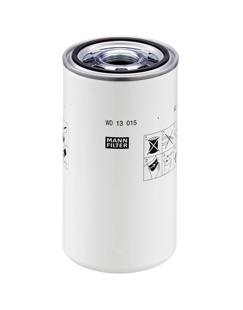 MANN-FILTER Filter, Arbeitshydraulik WD 13 015 127mm Image