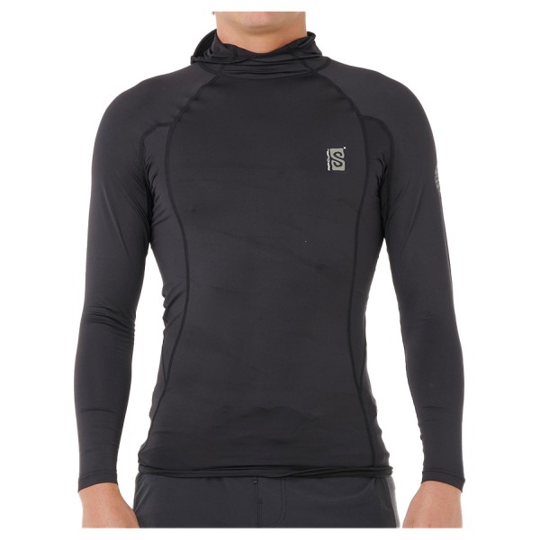 Rip Curl - Search UPF Perf Hood L/S - Lycra Gr M grau