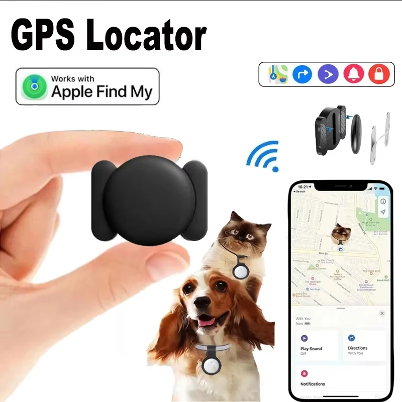 Find My Mini Anti-Verlust-Gerät Bluetooth 5.4 Anti-Verlust GPS-Gerät für Haustiere, Kinder, Taschen, Geldbörsen, Fahrzeug-Tracking und Diebstahlschutz Image