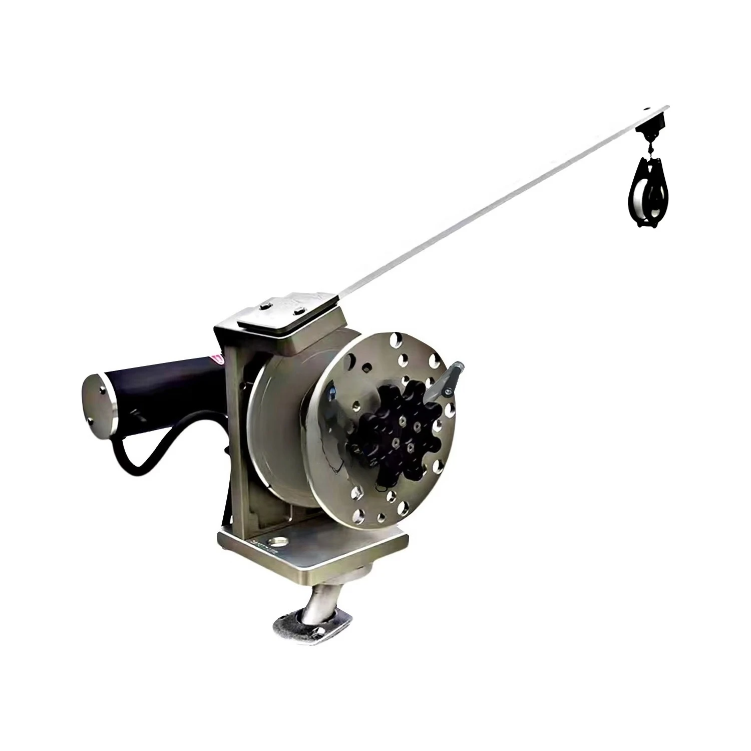 Elektrischer automatischer Downrigger Billfish 180 mit Teleskop-Edelstahlarm und Universal Quick Image