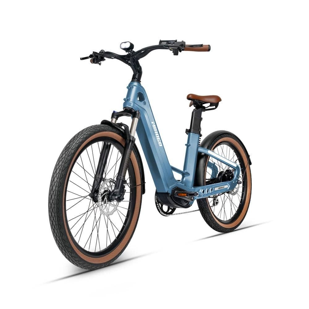 MIHOGO AIR MAX Bici elettrica in fibra di carbonio con doppia batteria