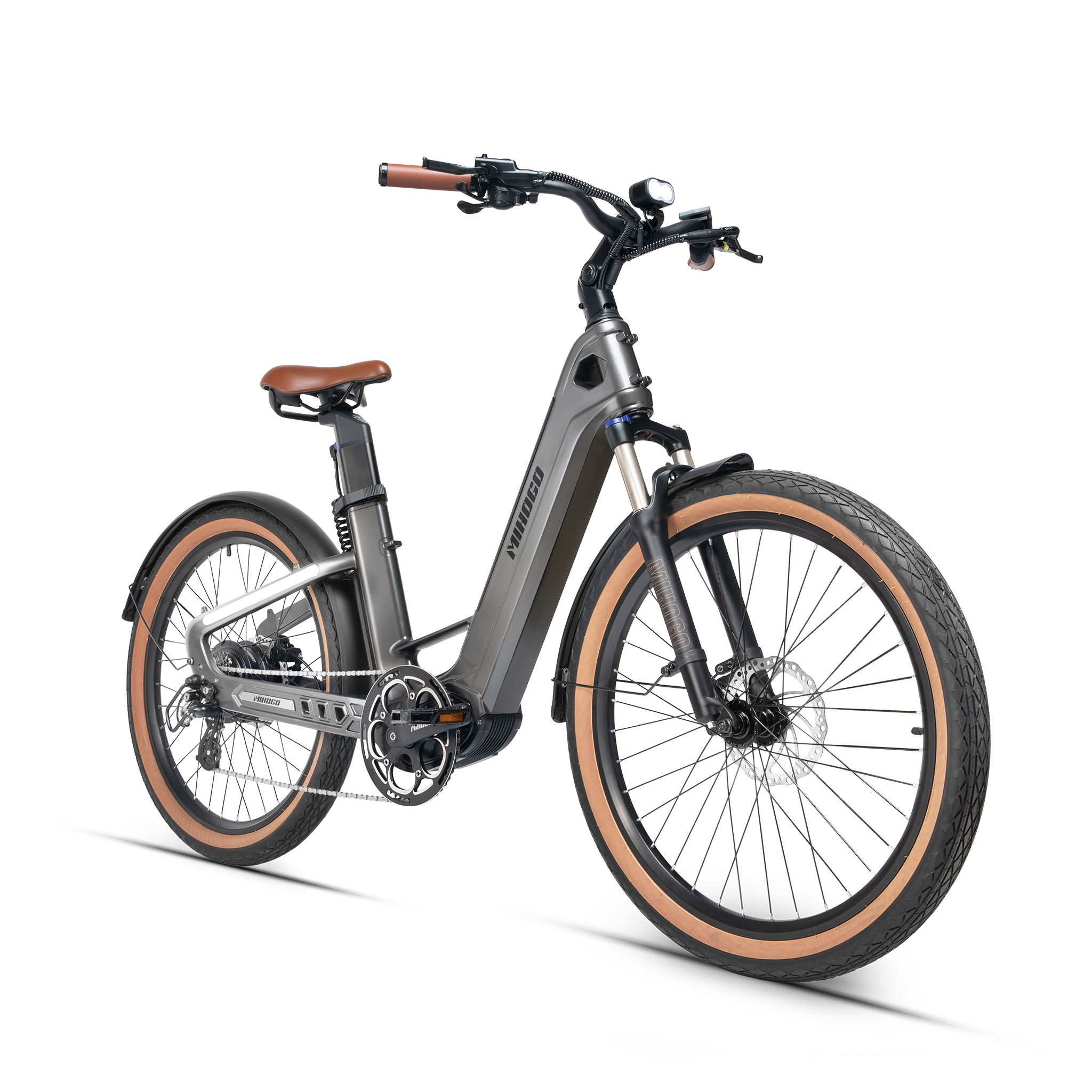 MIHOGO AIR MAX Bici elettrica in fibra di carbonio con doppia batteria