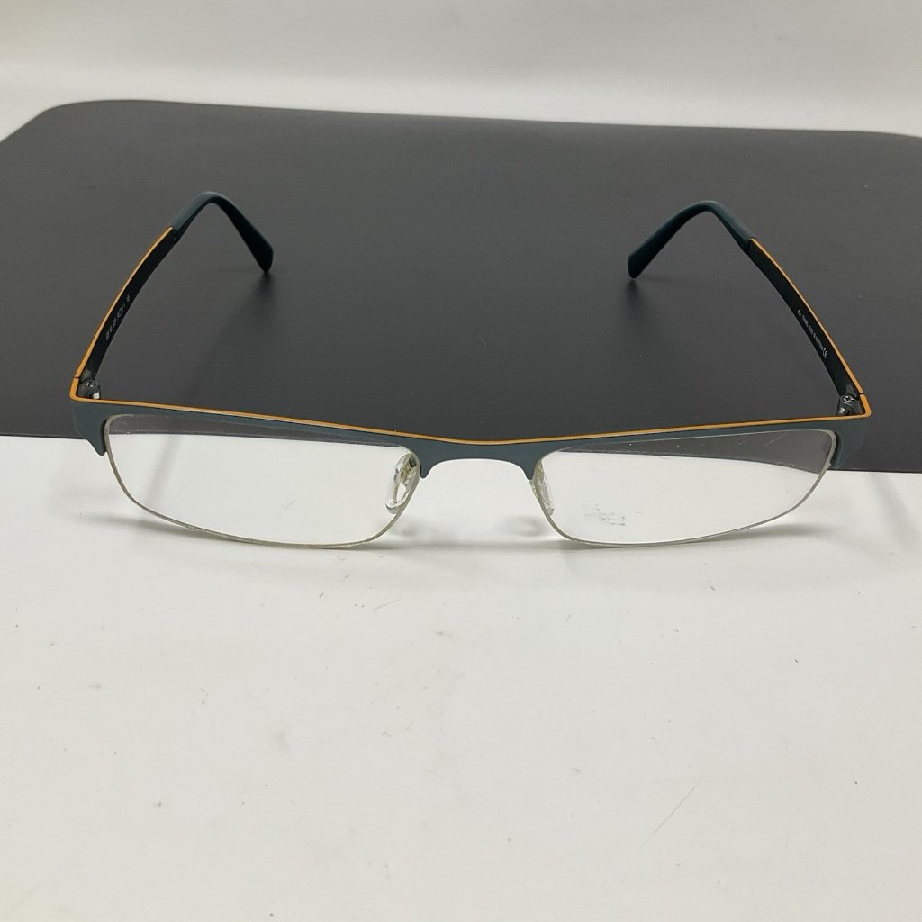 Adidas Accessories | Adidas Af26 40 6054 Eyeglasses Frame 54[]19-145 Sub Blue / Orange | Color: Blue/Orange | Size: Os