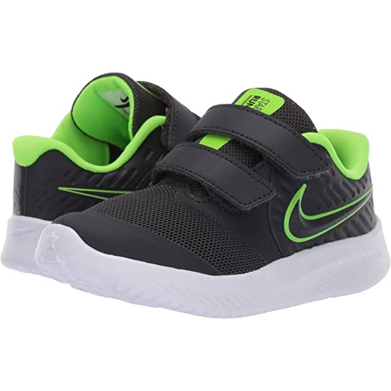 Nike Shoes | Nike Unisex Kids Size 4c Child Nike Star Runner 2 (Tdv) Running Shoes | Color: Black | Size: 4bb