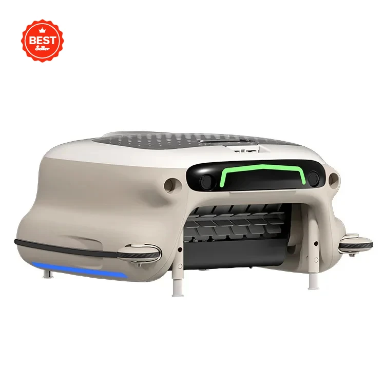 Kabelloser Schwimmbad-Reinigungsroboter, Skimmer-Roboter, Wasseroberfläche reinigt Roboter, automatische Hindernisvermeidung, 7800-mA-Batterie Image