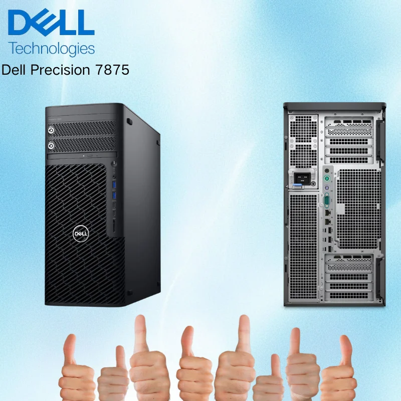 Neue Dell Precision 7875 Tower Workstation 32 GB 64 GB RAM 1 TB SSD Windows 11 Pro Desktop-Computer PC Precision Dell 7875 Image