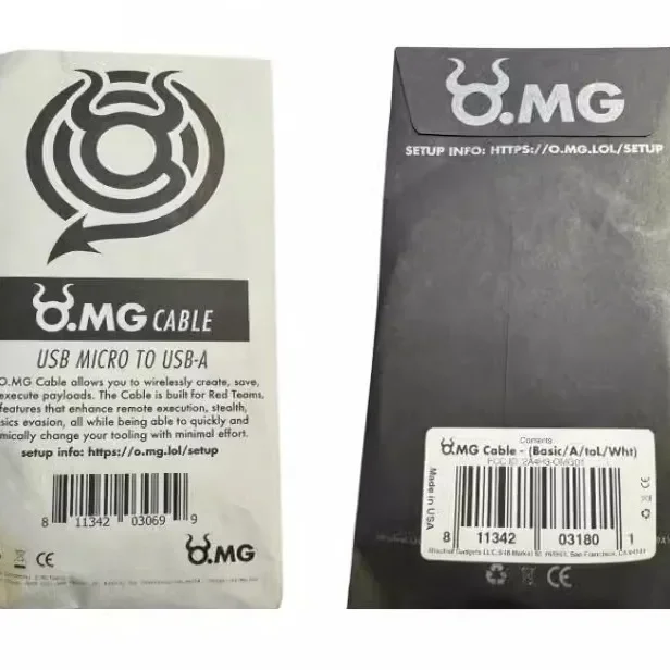 Übertragungsleitung Sicherheitswerkzeug HAK5 O.MG Basisversion mobil Image