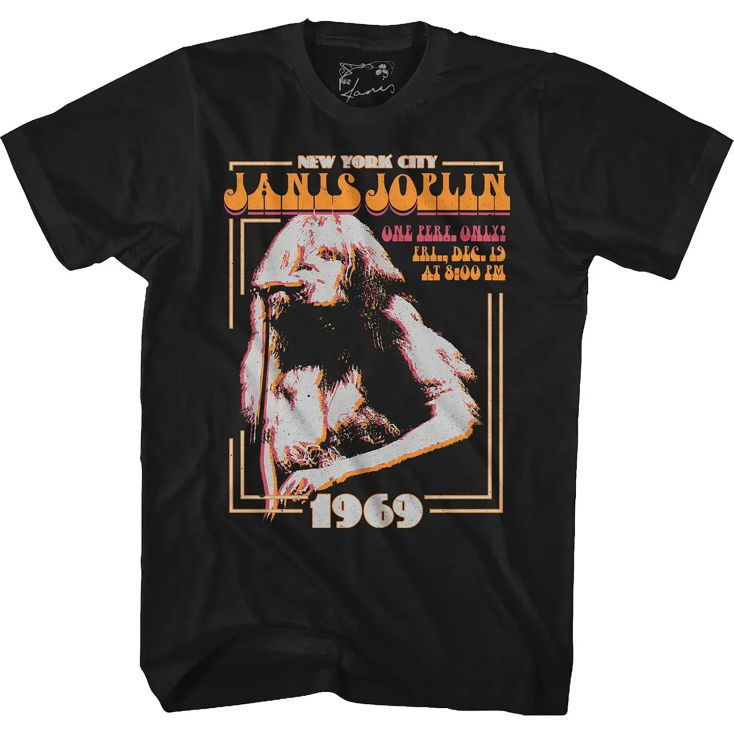 Vintage Rock-Kleidung Rock-Musiker-Print T-Shirts Janis Joplin Punk American Vintage Loose T-Shirt Lässiges Baumwoll-T-Shirt Unisex